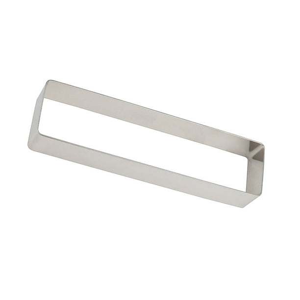 Molde cortador de galletas de Acero inoxidable Inteprter Herramienta para hornear Cuadrado 8 cm 12 cm 16 cm 20 cm