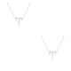 thumbnail image 3 of Qarigey Collar de amistad DIY Ins exquisita personalidad duradera superficie lisa accesorio de moda ligero Aries plata Aries Plata 2piezas Qarigey CBP198517, 3 of 6