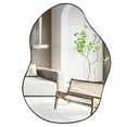 thumbnail image 6 of Amijoy Irregular Wall Mirror, Modern Wall Mounted Asymmetrical Mirror w/ Solid Metal Frame, 6 of 7