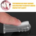 thumbnail image 2 of Pet Toothbrush Cat Pet Finger Toothbrush Silicone Soft Teddy Dog Brush Cleaning Teeth ToolB24409, 2 of 4