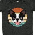 thumbnail image 4 of Inktastic Boston Terrier Dog Retro Sunset Boys or Girls Baby Bodysuit, 4 of 5
