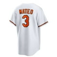 thumbnail image 3 of Men's Baltimore Orioles Baseball Jersey RUTSCHMAN 35# HENDERSON 2# HAYS 21# Adult Replica Player Name Sport Jersey, 3 of 4