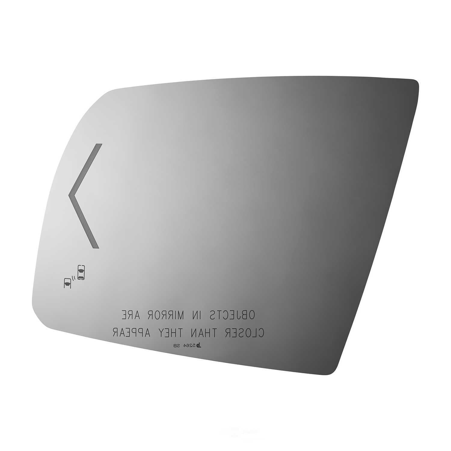 Burco Side View Mirror Replacement Glass - Clear Glass - 5264SB