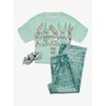 thumbnail image 6 of Looney Tunes X Justice Girls Short Sleeve Sleep Top and Sleep Pants with Eyemask, 3-Piece, Sizes 5-18, 6 of 6