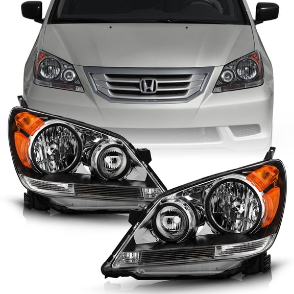 For 2008 2009 2010 Honda Odyssey Headlights Headlamps Factory Style Left Right