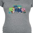 thumbnail image 3 of Zootopia 2 - Nick, Judy, And Friends  - Women's Maternity Scoop Neck Tee, 3 of 5