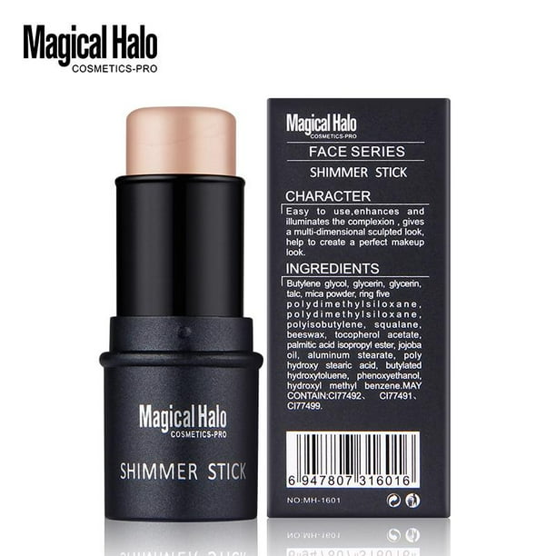 WALFRONT 2Colors Magical Halo Highlighter Stick Powder Highlighting