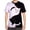 C-White469, variant on DHFJKG Short Sleeve T Shirts For Women Men Funny 3D Print Unisex Adult Cute Cat Summer Crewneck Loose Fit Tee Shirt Versatile Tops