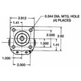 thumbnail image 4 of Concentric International Pump,Gear,0.6 GPM 1002497, 4 of 6