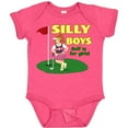 thumbnail image 3 of Inktastic Silly Boys Golf is for Girls with Red Haired Golfer Boys or Girls Baby Bodysuit, 3 of 5