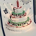 thumbnail image 4 of Tarjetas de Felicitación de cumpleaños Pop Up con música 3D, luz LED cálida, tarjeta de pastel de feliz cumpleaños para fiesta, regalo para niños, suministros de decoración de festivales, 4 of 4