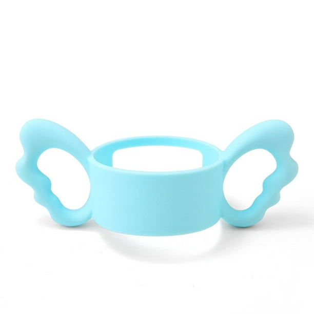 Manilla de gel sílica para botella, mango ancho mayor a 6cm, material de silicona, diseño ergonómico, para uso diario, accesorio de cocina, práctico, resistente, sin marcas registradas, ideal para