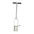 thumbnail image 1 of Dickly Bulb Planter Tool Long Handled Soil Sampler Sturdy Stainless Steel Serrated Base 10cmx13cm, 1 of 8