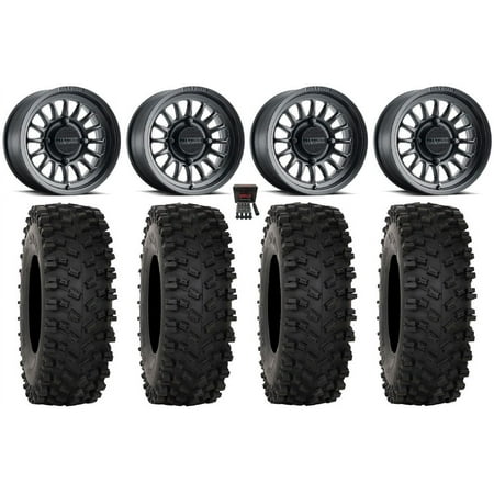 Method 411 15 Wheels Black (5+2) 35 ATX470 Tires Polaris RZR XP 1000 / PRO XP / Ranger XP 900/1000 Method 411 15 Wheels Black (5+2) 35 ATX470 Tires Polaris RZR XP 1000 / PRO XP / Ranger XP 900/1000