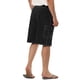 thumbnail image 3 of Pantalones cortos de verano para hombres INSPIRE CHIC para el Día del Padre, con cordón elástico en la cintura, sólidos, para la playa, para nadar, 34 negro, 3 of 6