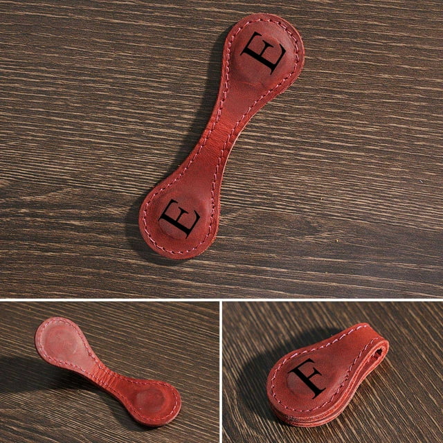 Vaidha Magnetic Bookmarks Leather Bookmark Personalized Bookmark Her Gift For Book Lover Magnetic Leather Bookmark With Engraved Magnetic Bookmark
