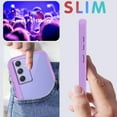 thumbnail image 7 of Case for Samsung Galaxy A54 5G for Women Men, Shockproof Samsung A54 5G Case Clear Phone Case Support Wireless Charging Protective Cases (Purple), 7 of 7