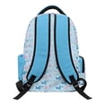 thumbnail image 3 of Yuyamidu Shark Backpack for Kids 5-7, Trendy Lightweight Waterproof School Bag with Padded Shoulder Straps & Multiple Pockets for Preschool to 2nd Grade, Back to School, 3 of 8