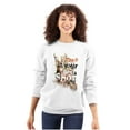 thumbnail image 3 of Buck Hunting Take Your Best Shot Unisex Plus Fleece Graphic Sweatshirt Brisco Brands 2X, 3 of 5
