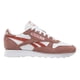 thumbnail image 1 of Tenis Reebok Mujer Classic Leather Blanco Marron Casual marron 5 MX, 1 of 6