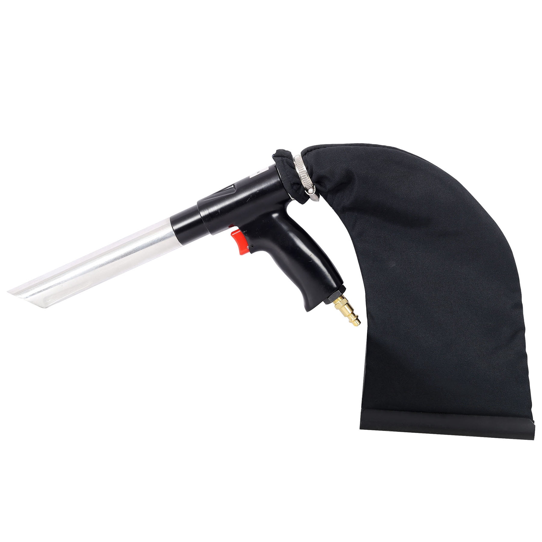 Hand Held Air Vacuum And Blow Gun Kit With Pneumatic Tool For Dust Cleaning And Workshop Use