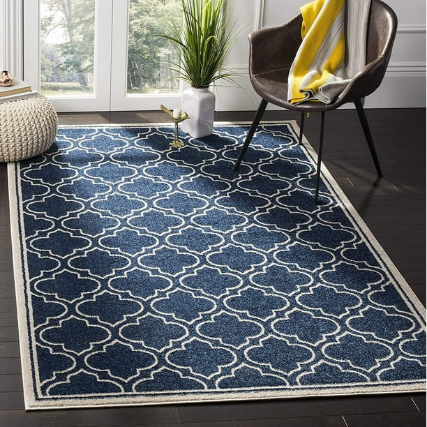 Safavieh Amherst Collection AMTW412P Moroccan Geometric Area Rug, 7
