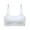 White, variant on URMAGIC Big Girl Cotton Solid Color Comfortable Padded Underwear Girl Adjustable Elastic Thin Shoulder Straps Bra