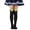 Black, variant on Kids Halloween Long Striped Knee High Socks 3D Bee Witch Thin Tube Socks for Girl Halloween Costume Accessories