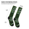 thumbnail image 2 of Lsque Happy Easter Pattern Sport Compression Socks for Men & Women 15-20 mmHg Knee High Nurse Pregnant Running Medical and Travel Athletic, 2 of 6