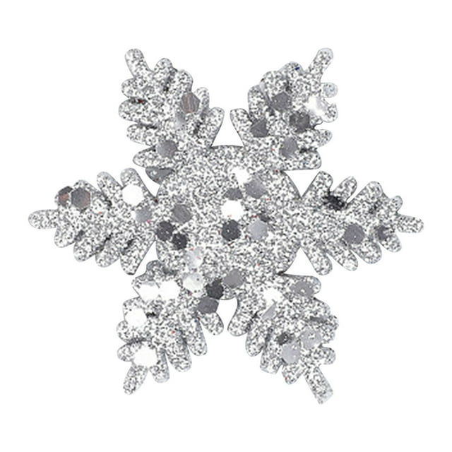 24 piezas Copo de nieve Decoración navideña Decoraciones para árboles de Navidad Lugar Programa Colgante Wmkox8yii fhajkh5635