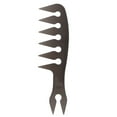 thumbnail image 2 of Peine de Pelo de Dientes Anchos, 6 Tipos de Peine Portátil para Peine de Pelo de Aceite Para Hombres, Peine de Peluquería con Largo y Conveniente para Peinarse en Casa y, 2 of 7