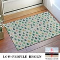 thumbnail image 3 of Gray Christmas Tree Pattern Door Rugs,Washable Non Slip Door Mats Indoor,Decorative Door Mats,Entry Mat Indoor for Entrance,Bedroom,Kitchen,Bathroom,16"x24", 3 of 6