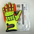 thumbnail image 5 of Cut Resistant Anti Vibration Safety Work Glove With TPR Mechanics Industry Working Gloves ANSI Cut Level A6., 5 of 6