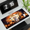 thumbnail image 3 of Mummy British Shorthair Happy Halloween with Pumpkins Bats Spooky Fun Desk Mat Full Keyboard Mouse Pad Cat Lover Kitten Owner Gifts Large Mousepad - 00019, 3 of 5