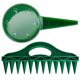 thumbnail image 3 of Plástico Plaza Dibbler Garden Seeder Tool 12 Hoyos Sembradora Mano Siembra Rápida (1set), 3 of 5