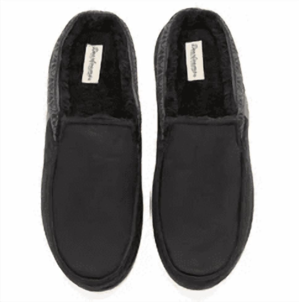 Dearfoams Cozy Comfort Men's Microsuede Clog Slippers