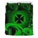 thumbnail image 2 of Juego de funda nórdica Wallis y Futuna - Hibiscus y Wave Green, 2 of 3
