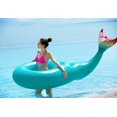 thumbnail image 4 of Flotador inflable con forma de cola de sirena Jasonwell, color verde gigante, 4 of 6