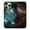 Blue Sky Galaxy Nebula, variant on WIRESTER Shockproof Soft Rubber Cover Case for Apple iPhone 16 Pro Max 6.9" 2024, Cream Stone Marble
