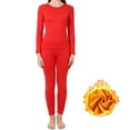 thumbnail image 2 of Pajamas for Women Soft Sleepwear Set Long Sleeve Comfy Pjs Top Loose Fit Pj Pants Loungewear, 2 of 5