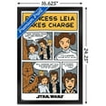 thumbnail image 3 of Star Wars: A New Hope - Comic Panel Wall Poster, 14.725" x 22.375", Framed, 3 of 3