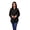 Black, variant on Women’s Casual Kurti Tops Plain Tops & Full Sleeves, Collar Neck