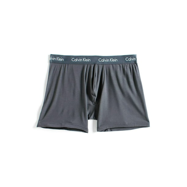Calvin Klein Intimate NEW Gray Mens Size XL Modal Stretch Boxer Brief  Underwear 