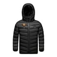 thumbnail image 5 of ATOGUTA Boys Heated Coat Outwear USB Heated Rechargeable Heating Down Hooded Coat Size 4T-15, Black, 5 of 6