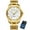 White, variant on Chenxi Gold Watch Men Luxury Business Man Watch Golden Waterproof Fashion Casual Quartz Male Dress Clock Gift Wristwatch - Quartz Wristwatches