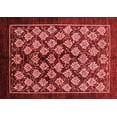 thumbnail image 1 of Ahgly Company Indoor Rectangle Oriental Red Industrial Area Rugs, 2' x 4', 1 of 4