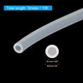 thumbnail image 2 of Tubo de silicona Uxcell 1/25" ID x 1/8" OD de 10 pies de alta pureza, flexible y transparente, 2 of 6