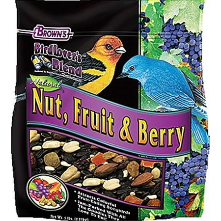 Berry Blend Bird - Bird Lover's Blend Nut, Fruit & Berry, 5 lb.