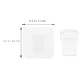 thumbnail image 4 of 16pcs Wardrobe Partition Layer Fixed Paste Hook Adhesive Closet Shelves Clips, 4 of 9