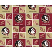 Florida State University Fabric Fine Cotton Classic Geometric Design-Sold by the Yard